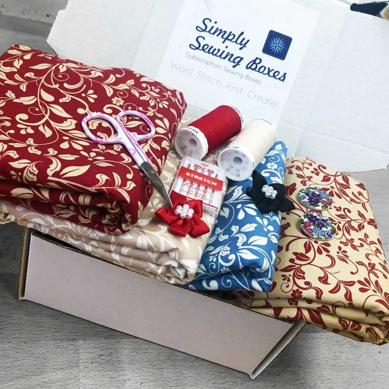 sewing quilting fabric gift box